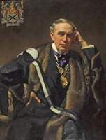 Self Portrait in the Robes of the Worshipful Company of Glaziers