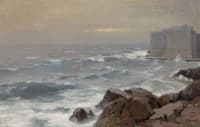 Seascape with a Fortress