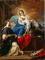 The Madonna and Child with St. Dominic and St. Catherine of Siena