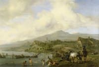 Landscape with River and Bathers