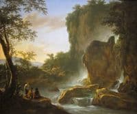 Italianate Landscape with an Artist Sketching from Nature