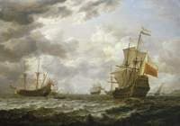 The 'Brederode' off Hellevoetsluis