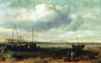 Sea Coast at Scheveningen