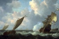 Seascape with Dutch Shipping