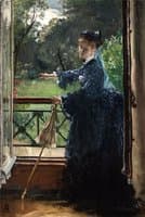 Woman on the Balcony