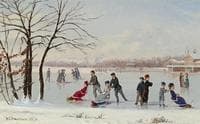 Skating on the Lake
