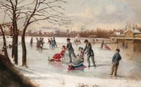 Skating in the Bois de Boulogne