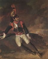 The Wounded Cuirassier (study)