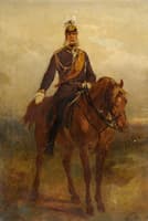 Kaiser Wilhelm on Horseback