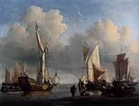 Ships off the Coast