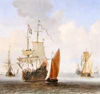 Shipping in a Calm