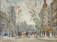 Parisian Street Scene