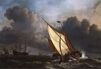 Ships in a Stormy Sea