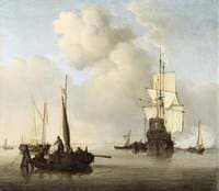 Shipping in a Calm