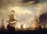 The Battle of the Texel, 1673
