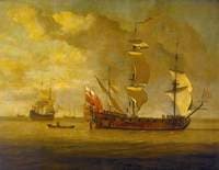 The 'Charles Galley' Before a Light Breeze