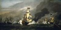 The 'Gouden Leeuw' at the Battle of the Texel, 21 August 1673