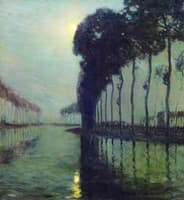 Moonlight on the Bruges Canal