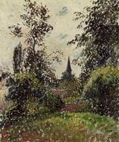 The Bazincourt Steeple (study)