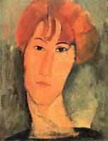 Young Redheaded Woman in a Collard