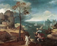 Saint Christopher Bearing the Christ Child