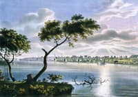 North East View of St. Louis from the Illinois Shore