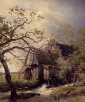 Landscape with Watermill