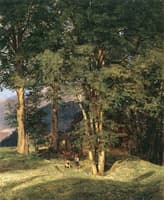 Sycamore Tress near Ischl