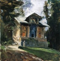 Studio of the Painter Heinrich von Angeli in Reichenau