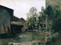 Mill Weir in Plankenberg