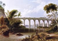 Viaduct on the Baltimore and Washington Railroad