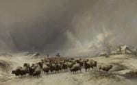 To Market in a Snow Drift