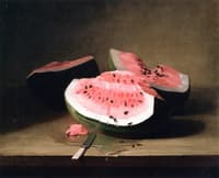 Watermelon on a Tabletop