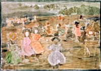 Figures by the Shore