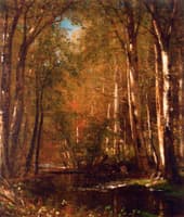 Autumn Landscape with Trees