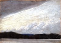 Lake, Shore, and Sky