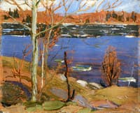 The Opening of the Rivers: sketch for Spring Ice