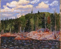 Lakeside, Spring, Algonquin Park