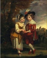 Lord Henry Spencer and Lady Charlotte Spencer: The Young Fortune Tellers