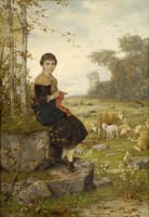 The young shepherdess