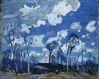 Nocturne: The Birches