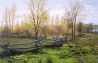 Springtime Woods and Pasture
