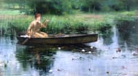 Gathering Water Lilies