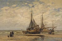 Unloading the fishing boats