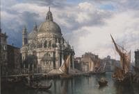 A View of the Grand Canal with Sta. Maria della Salute