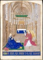 Heures d'Étienne Chevalier ~ Annunciation