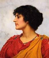 An Italian Girl's Head