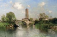 Bridge and Tower at Torcello