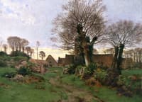 Entrance to an Old Breton Farm, Finistère