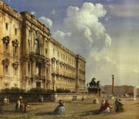 A View of the Royal Palace (Detail)